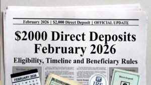 $2,000 Direct Deposits February 2026: Eligibility, Timeline, and Beneficiary Rules