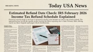 Estimated Refund Date Check: IRS February 2026 Income Tax Refund Schedule Explained