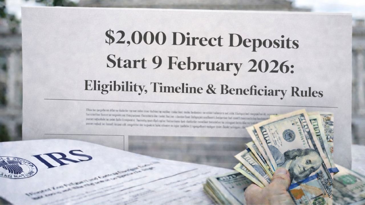$2,000 Direct Deposits Start 9 February 2026: Eligibility, Timeline & Beneficiary Rules