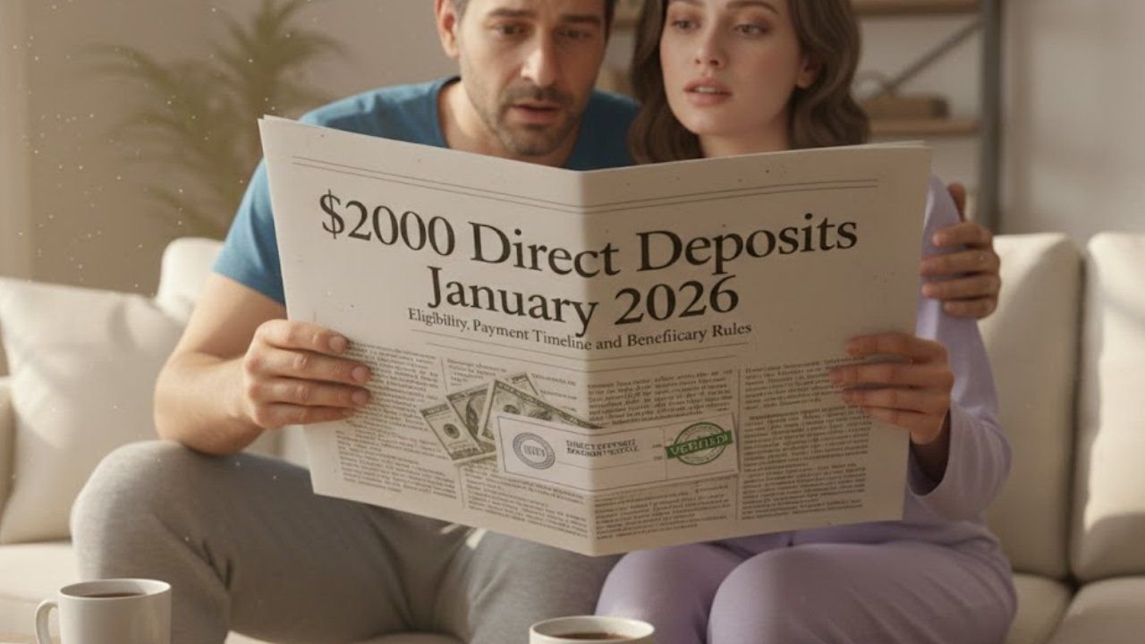 $2000 January 2026 Direct Deposit: Who Qualifies, When Payments Arrive & Key Rules Explained
