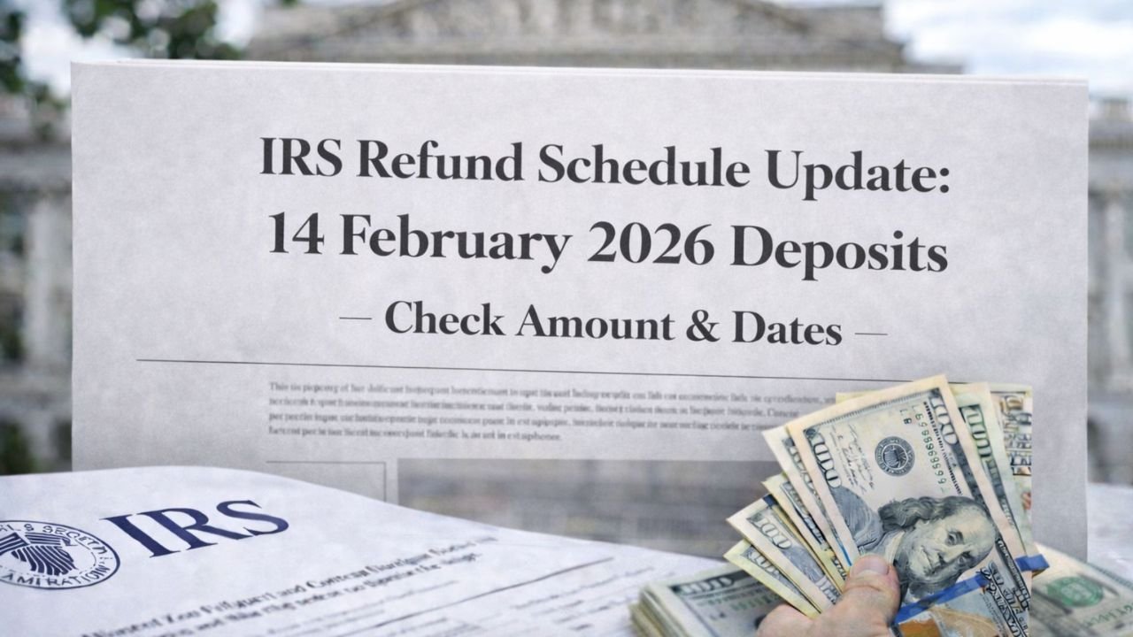 IRS Refund Schedule Update: 14 February 2026 Deposits – Check Amount & Dates